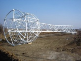 Haniska mast zinc coated